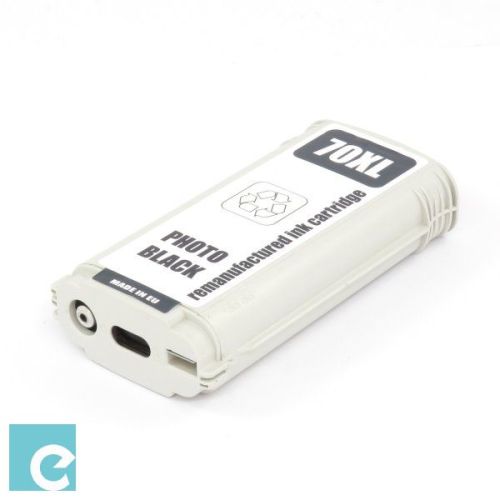 HP Inkjet Cartridge  70PB / C9449A / 70 Photo Black pages: 130 pp. Remanufactured