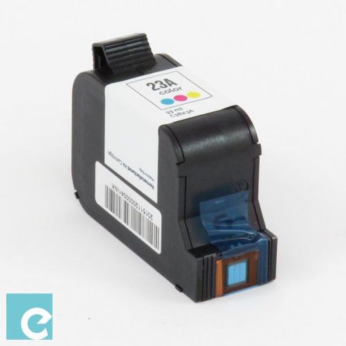 HP Inkjet Cartridge  23A / C1823D / 23 Color (CMY) pages: 620 pp. Remanufactured