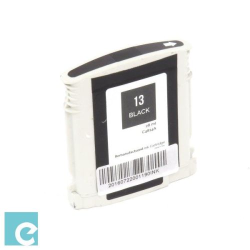HP Inkjet Cartridge  13BK / C4814A / 13 Black pages: 800 pp. Remanufactured