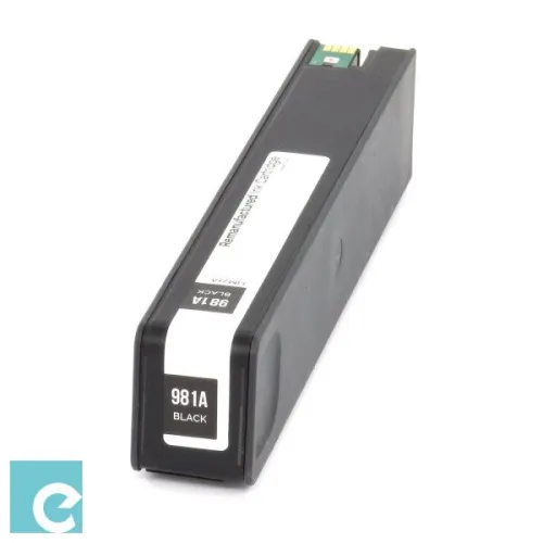 HP Inkjet Cartridge  981ABK / J3M71A / 981A Black pages: 6000 pp. Remanufactured