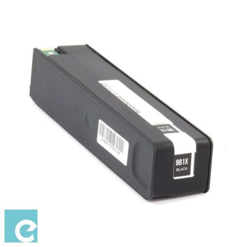 HP Inkjet Cartridge  981XBK / L0R12A / 981X Black pages: 11000 pp. Remanufactured