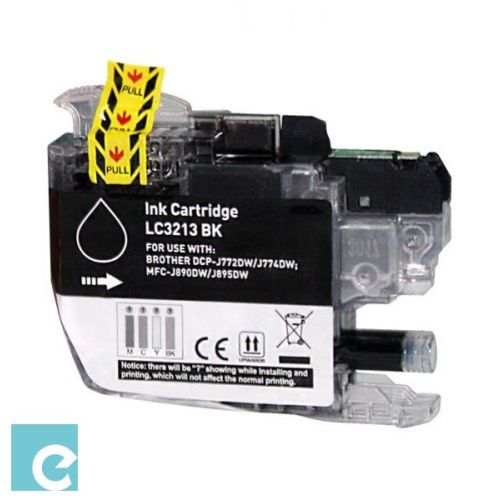 Συμβατό BROTHER Ink Tank Cartridge LC3213BK / LC-3213BK / LC3213 Black 400 σελίδες