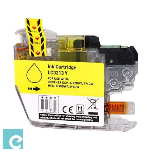 Συμβατό BROTHER Ink Tank Cartridge LC3213Y / LC-3213Y / LC3213 Yellow 400 σελίδες
