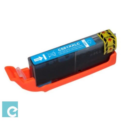 Συμβατό CANON Ink Tank Cartridge CLI581XXLC / 1995C001 / CLI-581 C Cyan 820 σελίδες