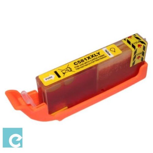Συμβατό CANON Ink Tank Cartridge CLI581XXLY / 1997C001 / CLI-581 Y Yellow 820 σελίδες