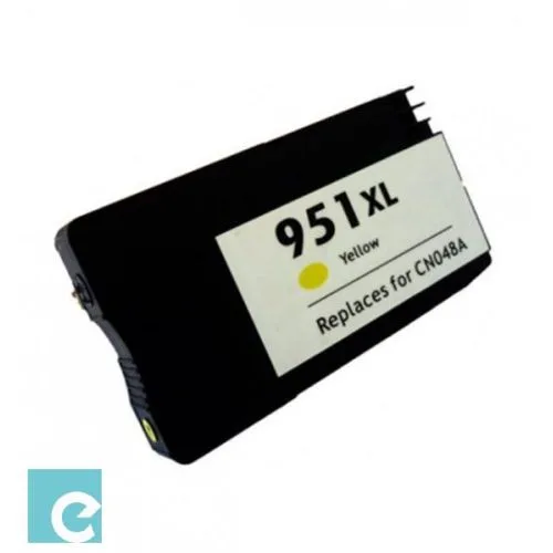 Συμβατό HP Inkjet Cartridge 951YXL / CN048AE / 951XL Yellow 1500 σελίδες
