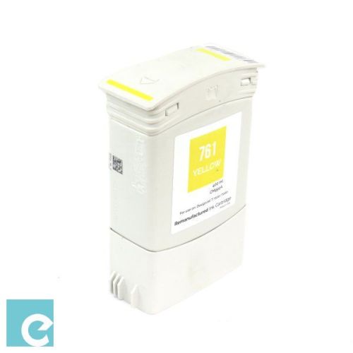 HP Inkjet Cartridge  761Y / CM992A / 761 Yellow pages: 400 pp. Remanufactured