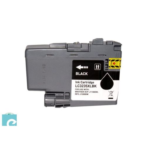 Συμβατό BROTHER Inkjet Cartridge LC3235XLBK / LC-3235XLBK / LC3235XLBK Black 6000 σελίδες