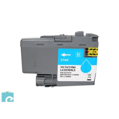 Συμβατό BROTHER Inkjet Cartridge LC3235XLC / LC-3235XLC / LC3235XLC Cyan 5000 σελίδες