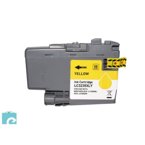 Συμβατό BROTHER Inkjet Cartridge LC3235XLY / LC-3235XLY / LC3235XLY Yellow 5000 σελίδες