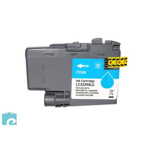 Συμβατό BROTHER Inkjet Cartridge LC3239XLC / LC-3239XLC / LC3239XLC Cyan 5000 σελίδες