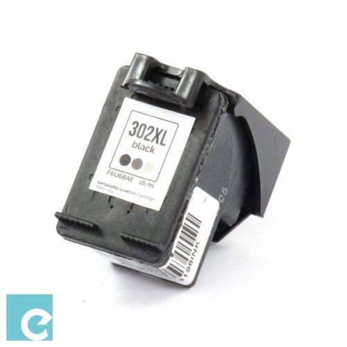 Συμβατό HP Inkjet Cartridge 302BKXL / F6U68AE / 302XL Mono Black 480 σελίδες